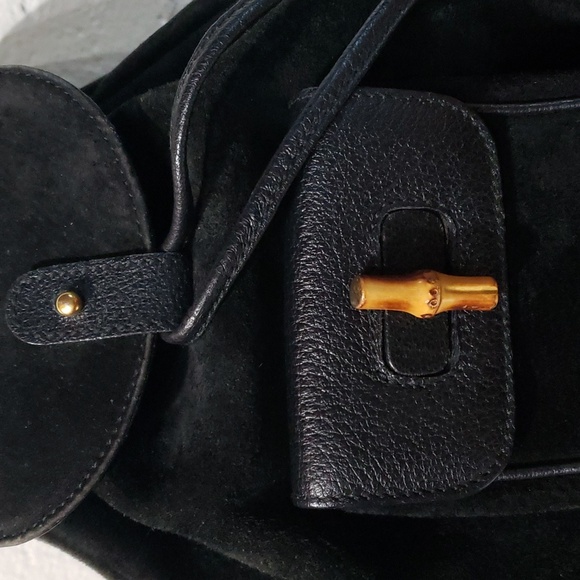 GUCCI Vintage Mini Bamboo Backpack - Picture 2 of 13